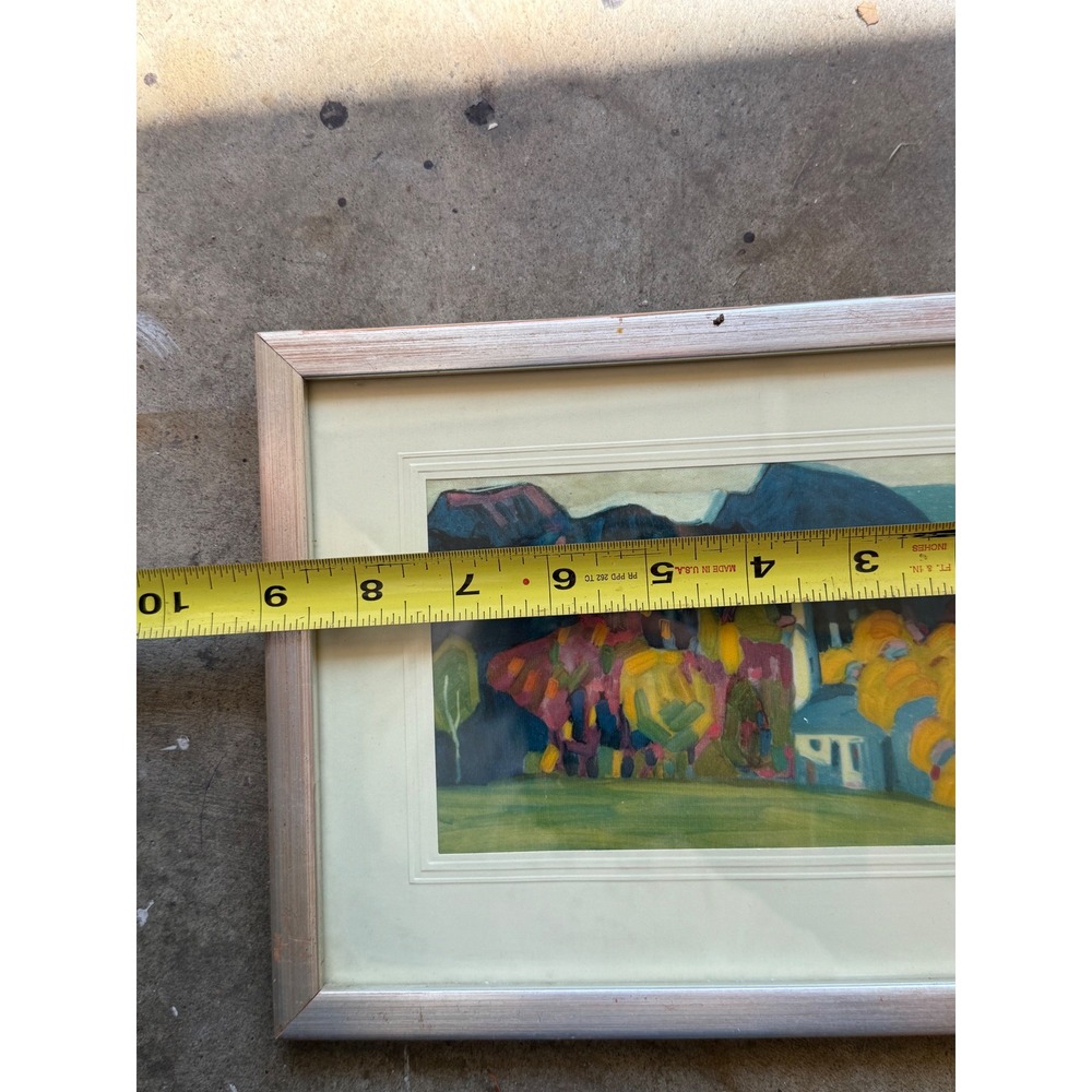Kandinsky The Church of Murnau Framed Art Print Expressionist Landscape Vintage - Picture 5 of 8
